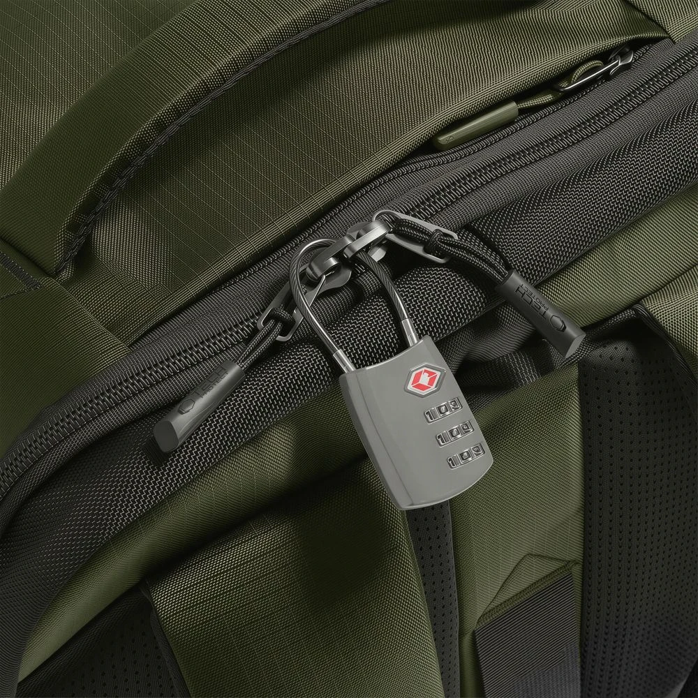 Tech-Protect DEFENDER S70 RYANAIR & WIZZAIR KELIONINĖ KUPRINĖ NEŠIOJAMAM KOMPIUTERIUI, 24L 40x30x20, KARINĖ ŽALIA