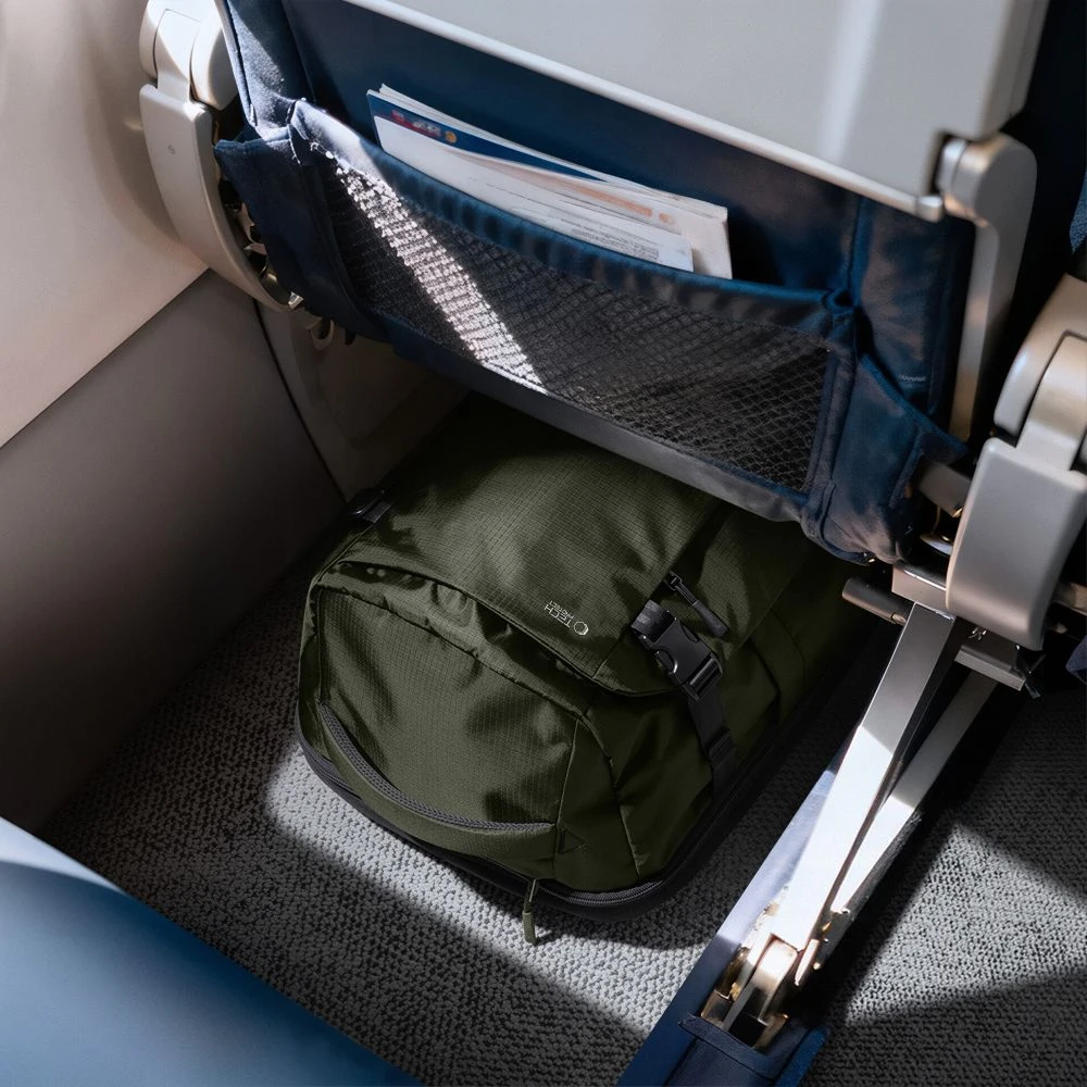 Tech-Protect DEFENDER S70 RYANAIR & WIZZAIR KELIONINĖ KUPRINĖ NEŠIOJAMAM KOMPIUTERIUI, 24L 40x30x20, KARINĖ ŽALIA