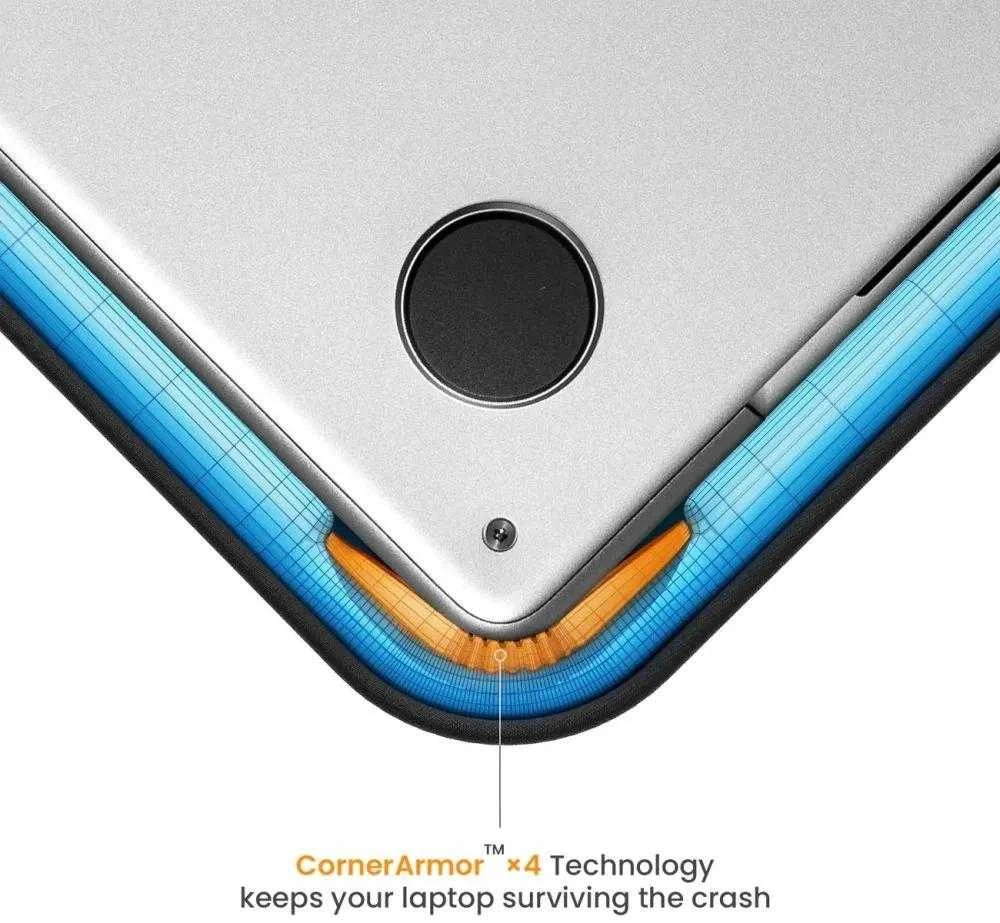 Tech-Protect Defender VR Nešiojamas kompiuteris Bag 13-14 - Juodas