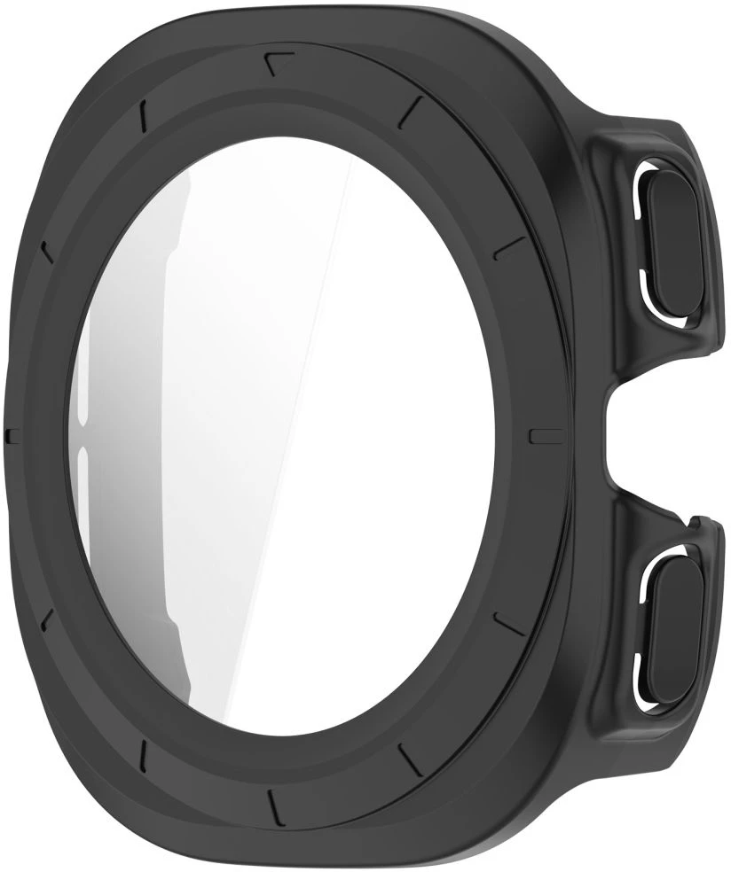 Tech-Protect DEFENSE 2-PACK SAMSUNG Samsung Galaxy WATCH ULTRA 2 2026 (47 MM) MATINĖ JUODA IR SKAIDRI