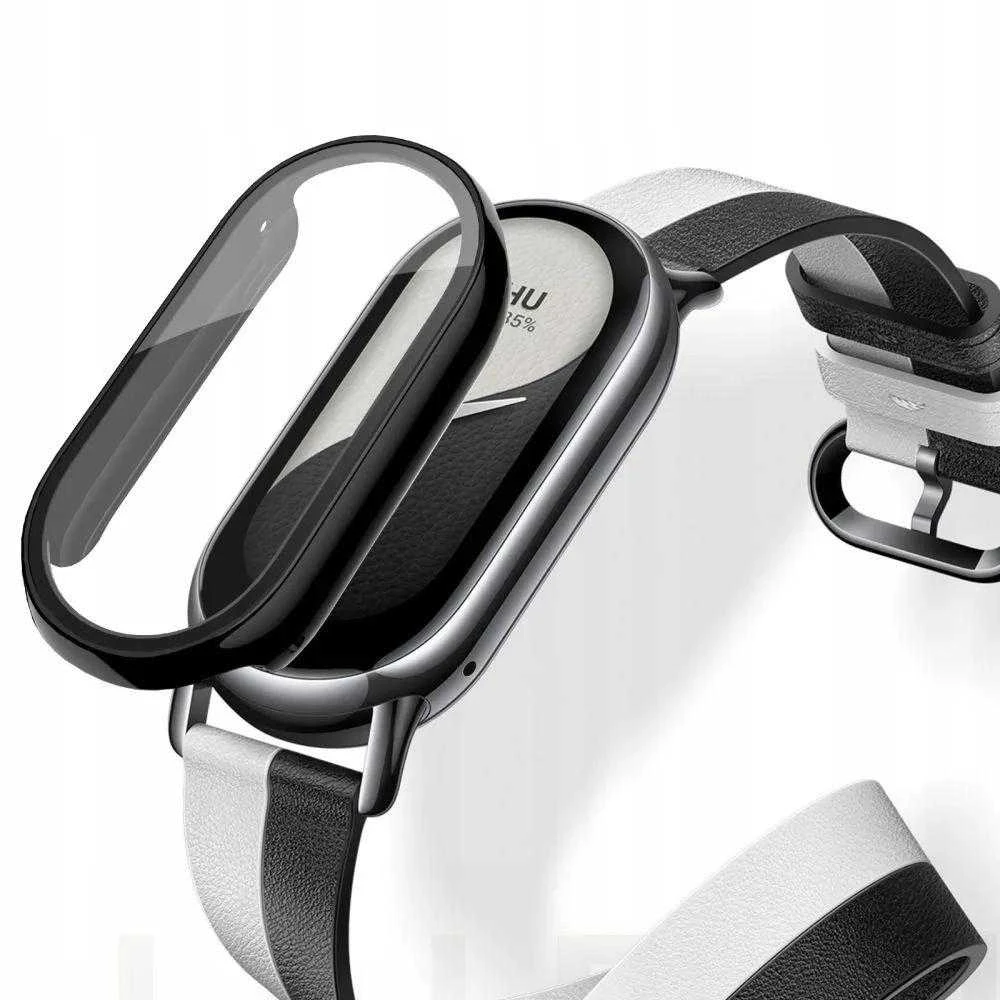 Tech-Protect Defense dėklas skirtas Xiaomi Smart Band 10 / 10 NFC – juodos spalvos