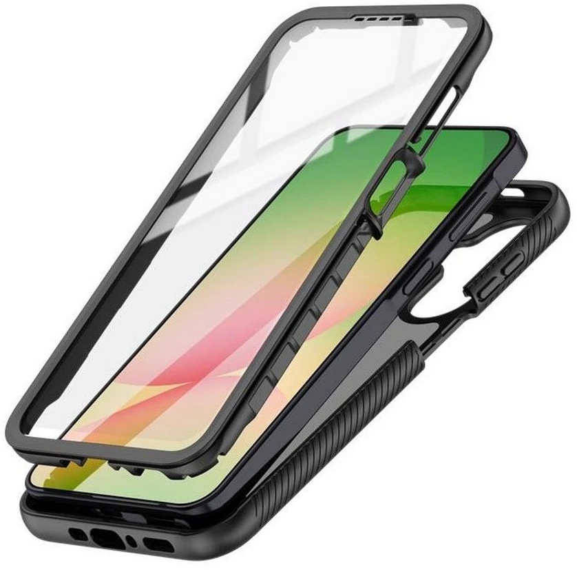 Dėklas Tech-Protect DEFENSE GALAXY A36 / A56 / A27 / A37 5G MATINIS Juodas