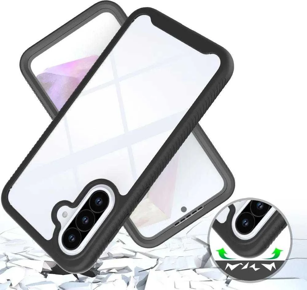 Tech-Protect Defense Samsung Galaxy A36 / A56 5G – dėklas telefonui juodos spalvos