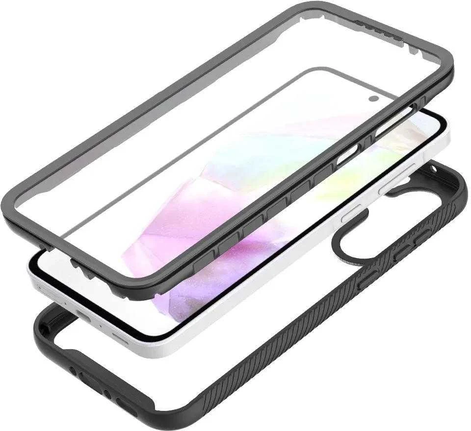 Tech-Protect Defense Samsung Galaxy A36 / A56 5G – dėklas telefonui juodos spalvos