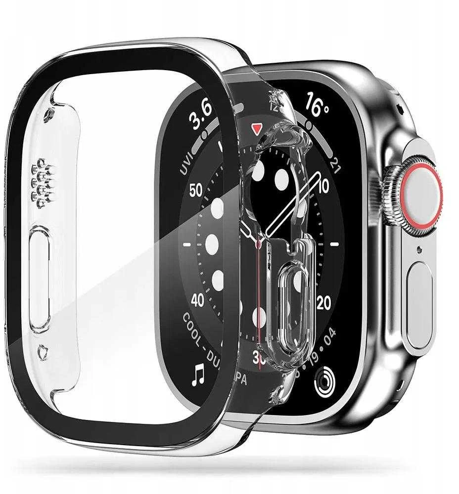 Tech Protect išmaniojo laikrodžio „Apple“ apsauga DEFENSE360 ULTRA (49 MM), Skaidrios spalvos