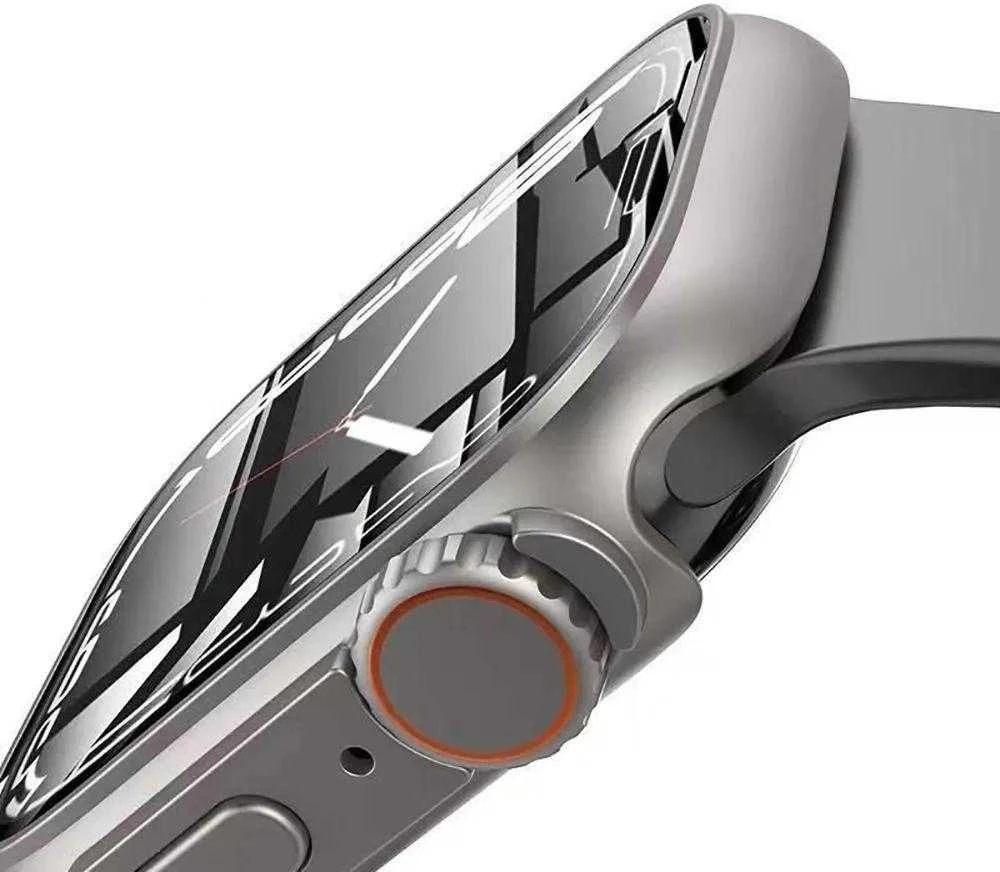 Tech-Protect Defense360 dėklas Apple Watch 4 / 5 / 6 / SE (44mm) – juodos ir oranžinės spalvos