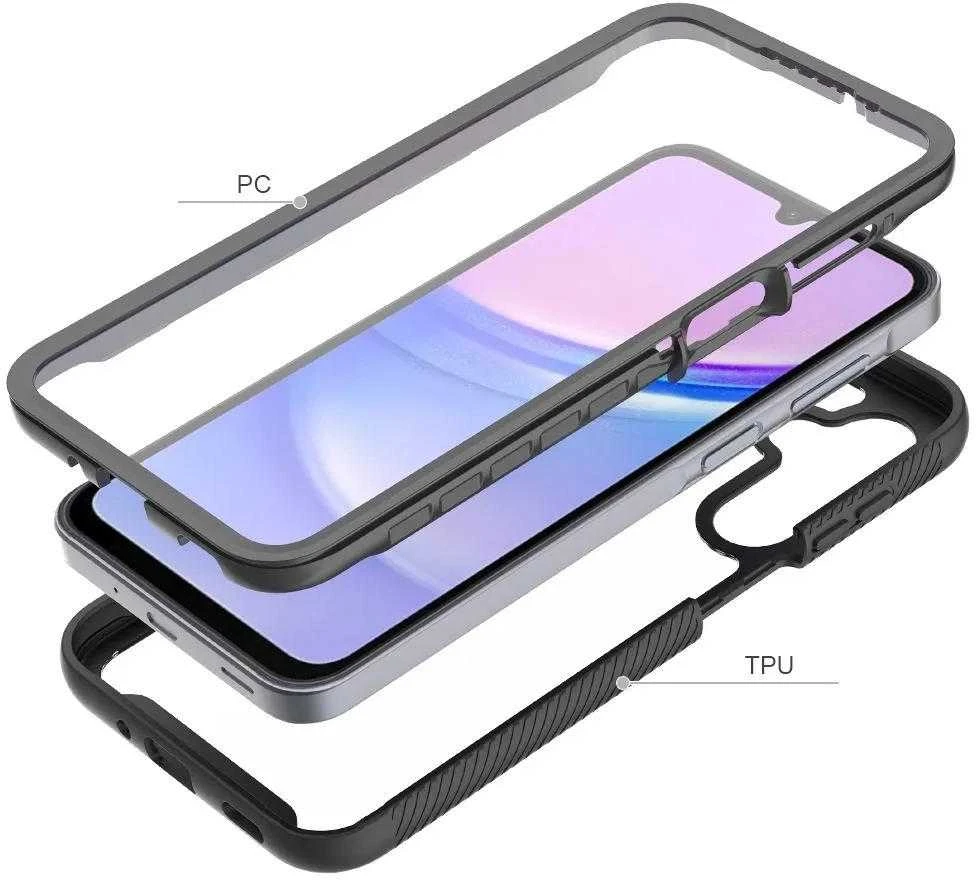 Tech-Protect Defense360 Samsung Galaxy A16 4G / 5G – dėklas telefonui juodos spalvos
