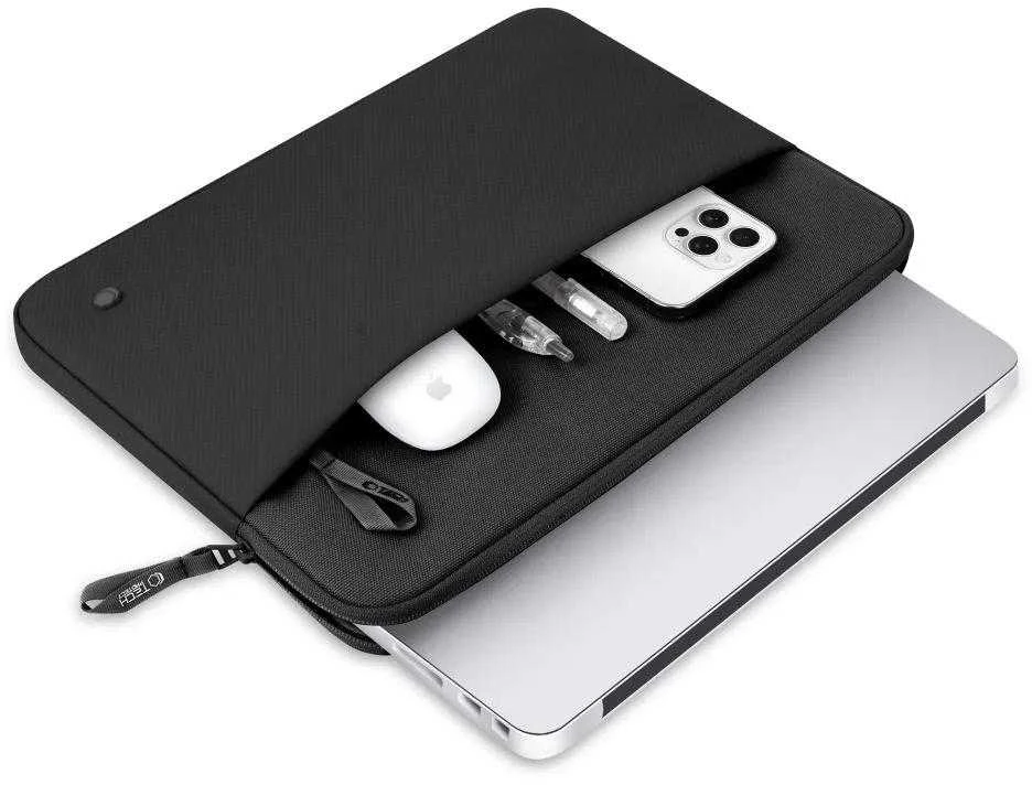 Tech-Protect Sleeve Nešiojamas kompiuteris Bag 13-14 - Juodas