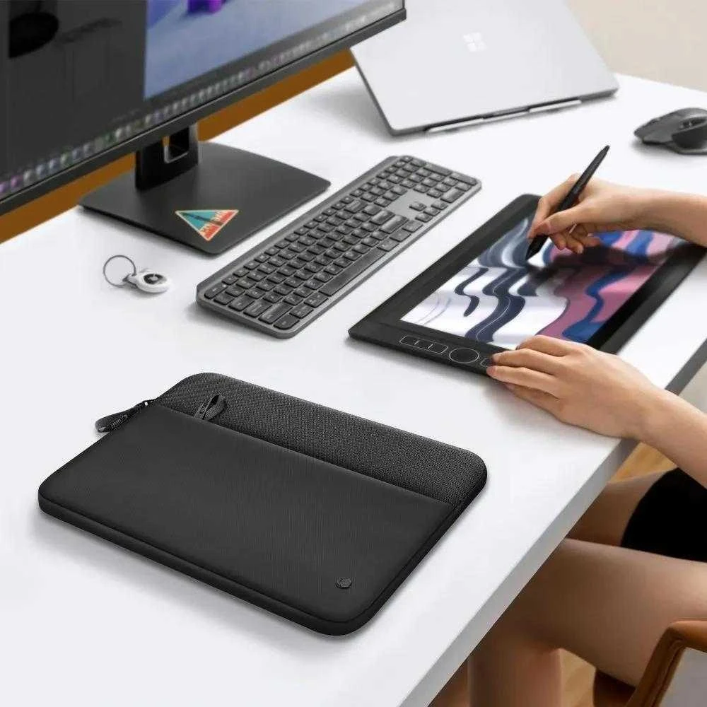 Tech-Protect Sleeve Nešiojamas kompiuteris Bag 13-14 - Juodas