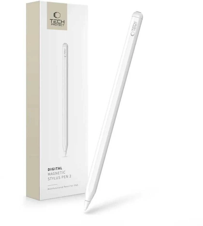 Tech Protect Baltas skaitmeninis rašiklis - Stylus Ipad planšetei "Tech-Protect Digital iPad 2"