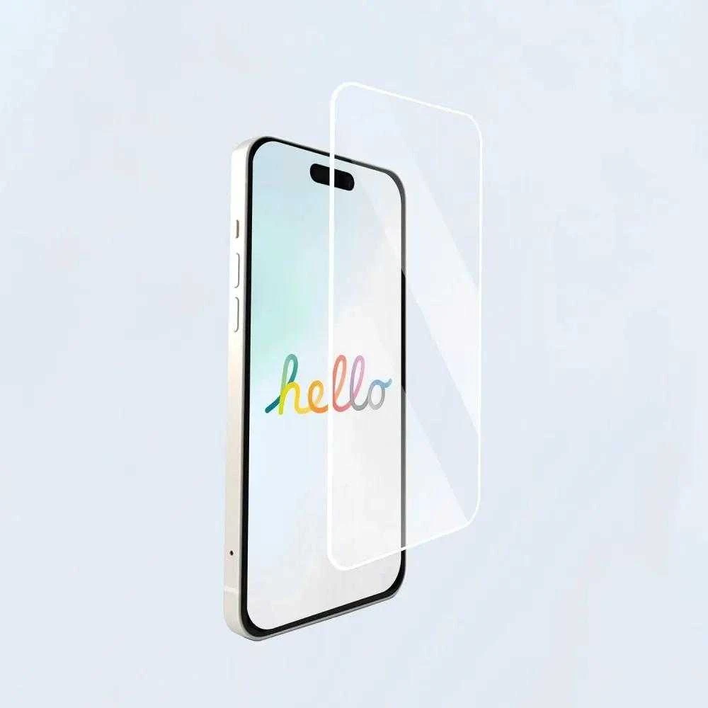 „Tech-Protect Easy Set+“ 3 grūdinto stiklo pakuotė, skirta „iPhone 16 Pro“ / „17 Pro“ – skaidri