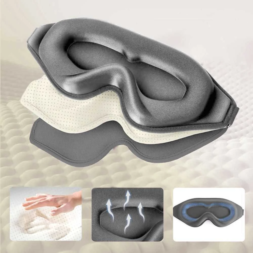 TECH-PROTECT EYESHADE SLEEP MASK Pilkas