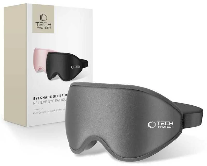 TECH-PROTECT EYESHADE SLEEP MASK Pilkas