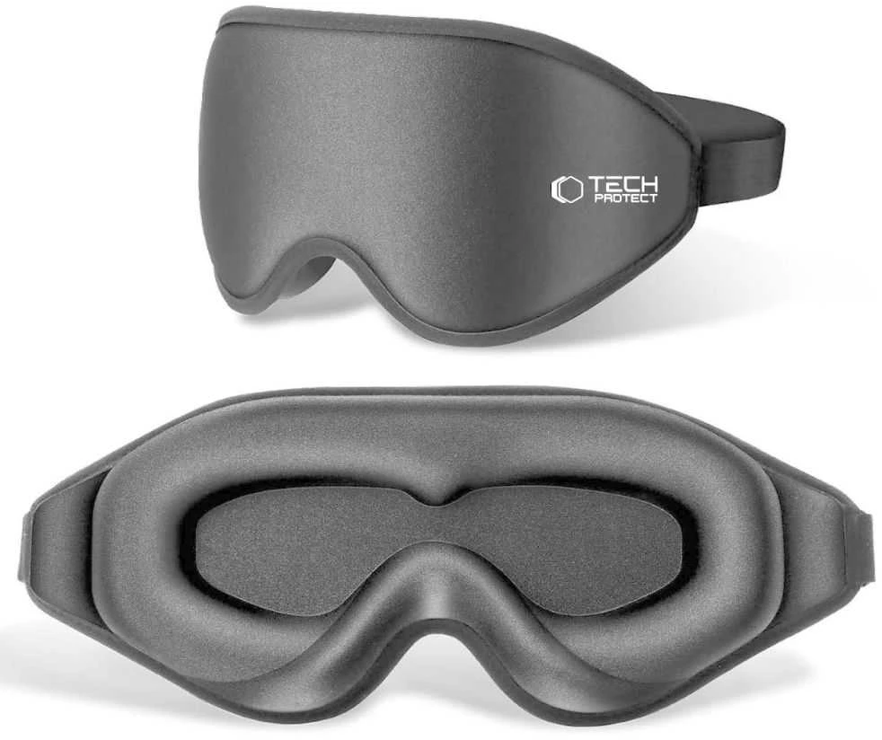 TECH-PROTECT EYESHADE SLEEP MASK Pilkas