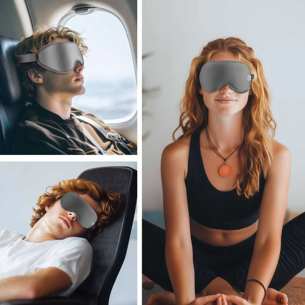 TECH-PROTECT EYESHADE SLEEP MASK Pilkas