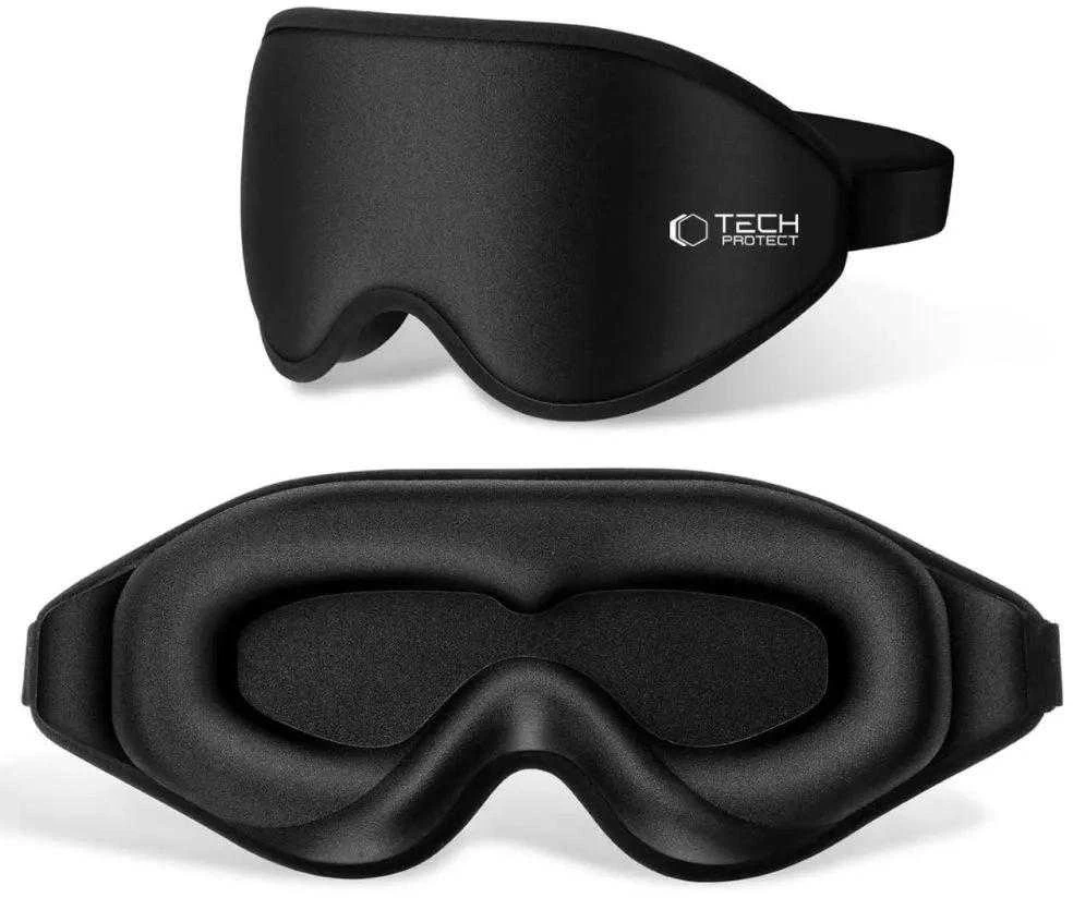 Tech-Protect EyeShade miego akiniai juodos spalvos