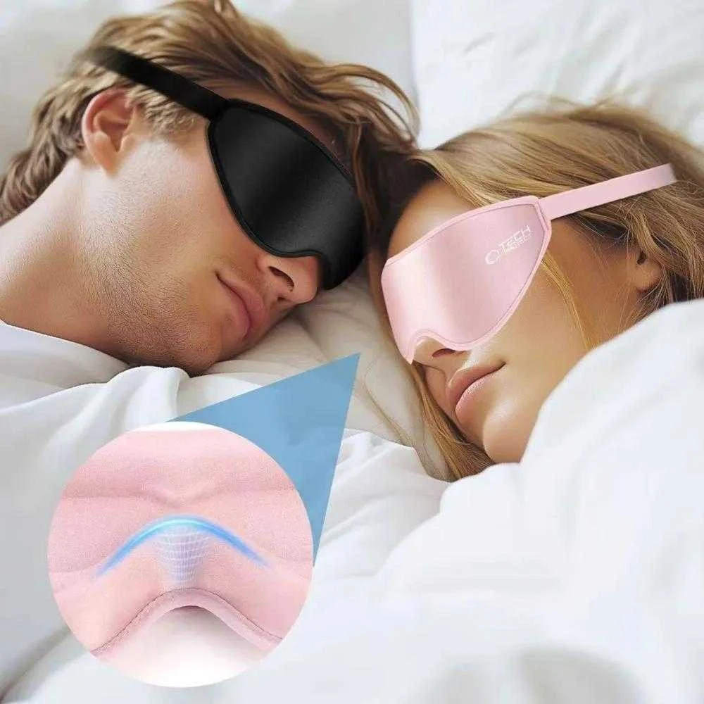 Tech-Protect EyeShade miego akiniai rožinės spalvos