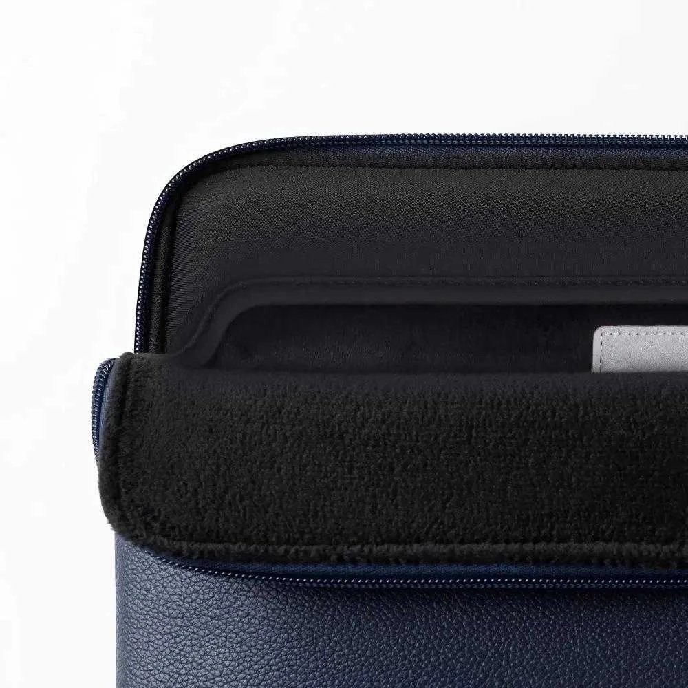 Tech-Protect Fleece Nešiojamas kompiuteris Bag 13-14" - Mėlyna