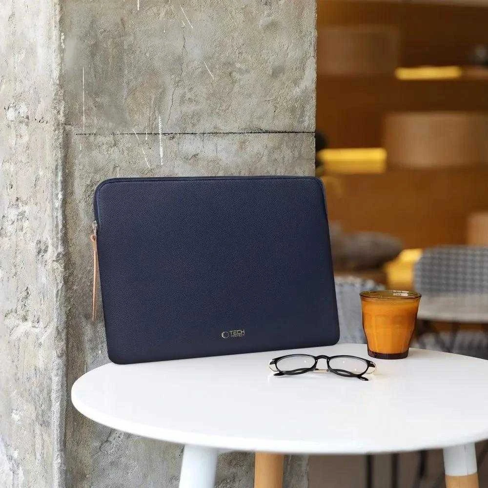 Tech-Protect Fleece Nešiojamas kompiuteris Bag 13-14" - Mėlyna
