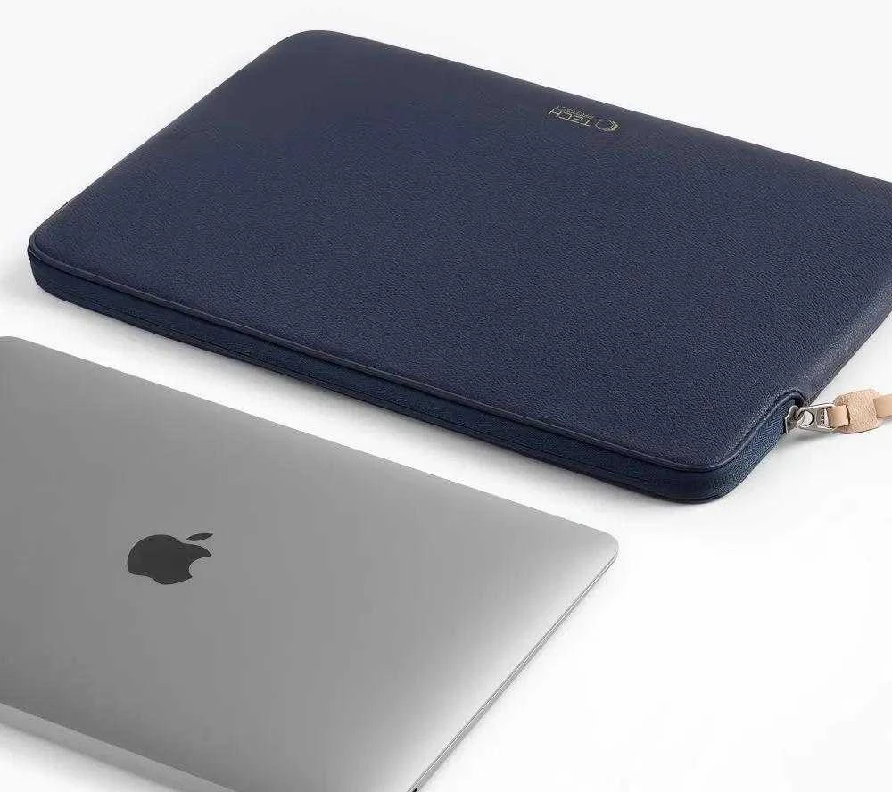 Tech-Protect Fleece Nešiojamas kompiuteris Bag 13-14" - Mėlyna