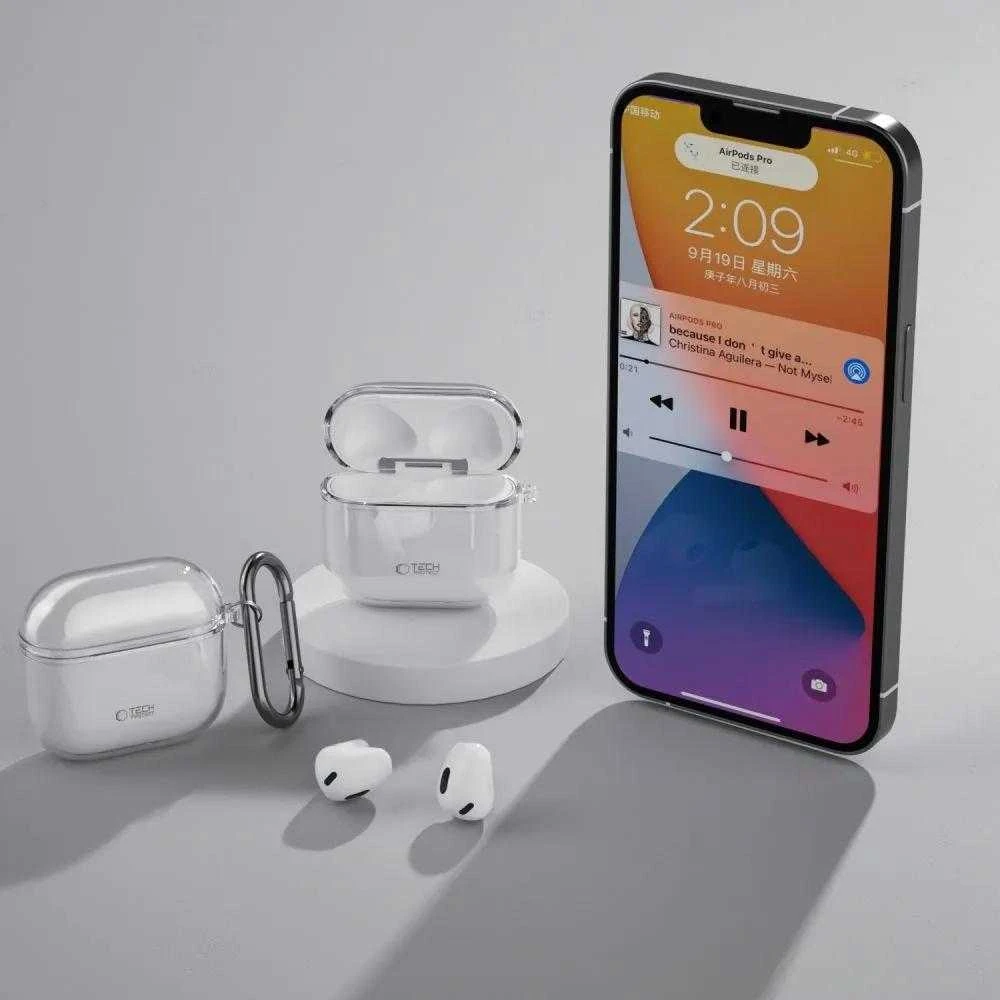 TECH-PROTECT FLEXAIR Apple AIRPODS 4 CLEAR