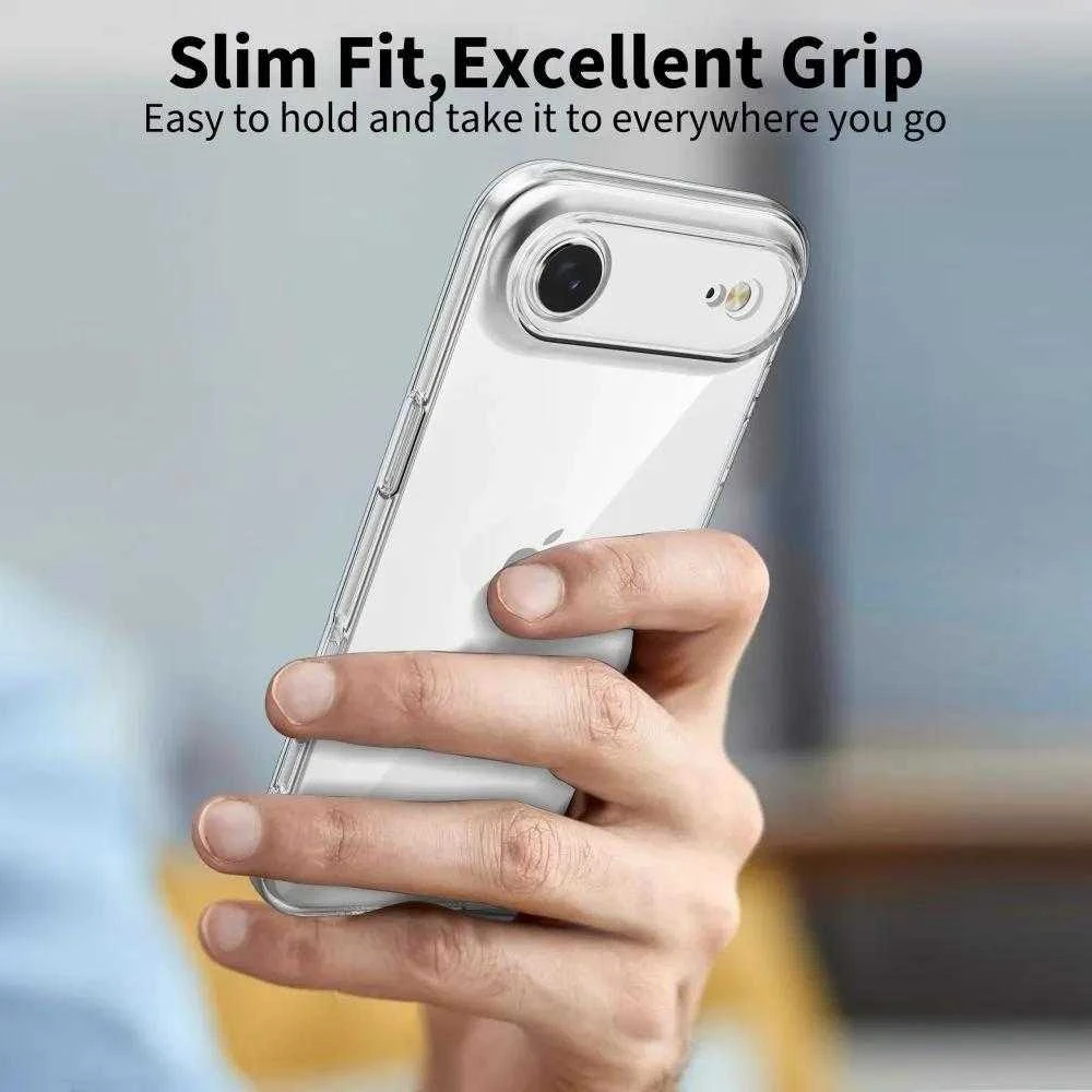 „Tech-Protect FlexAir“ dėklas, skirtas „iPhone 17 Air“ – skaidrus