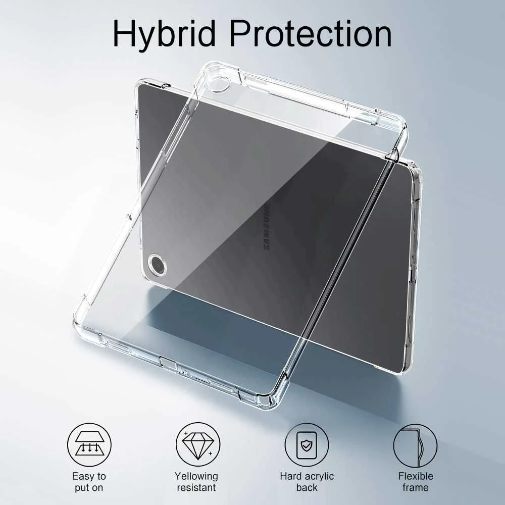 „Tech-Protect FlexAir Galaxy Tab A9 / A11 8.7“ X110 / X115 / X133 / X135 skaidrus