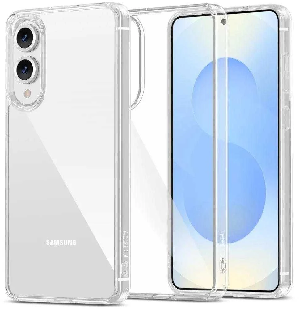 Dėklas „Tech-Protect Flexair Hybrid Galaxy S25 Edge“ skaidrus