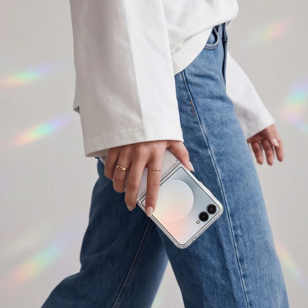 TECH-PROTECT FLEXAIR HYBRID GALAXY Z FLIP 8 SKAIDRUS DĖKLAS