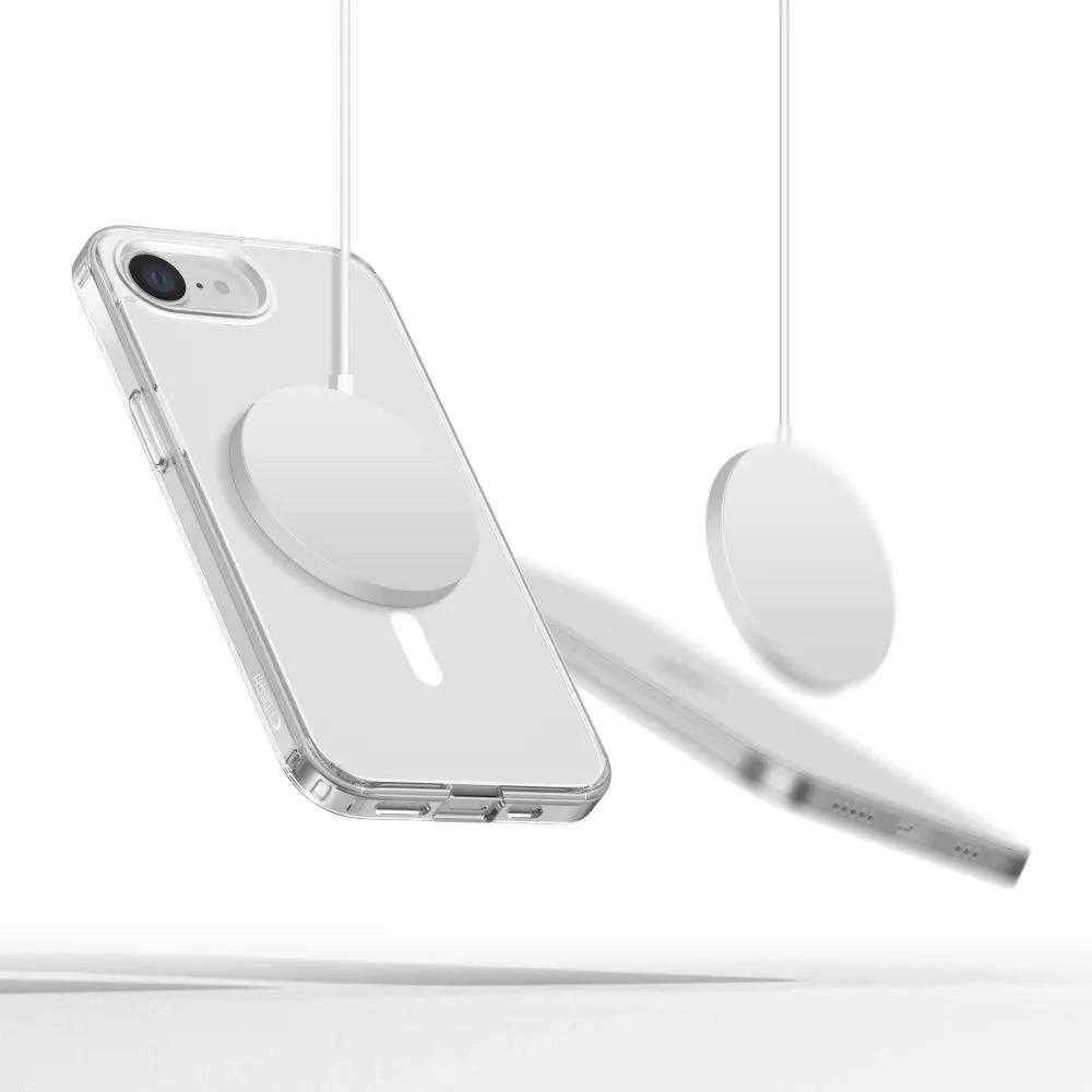 „Tech-Protect FlexAir Hybrid MagSafe“ dėklas, skirtas „iPhone 16e“ / „17e“ – skaidrus