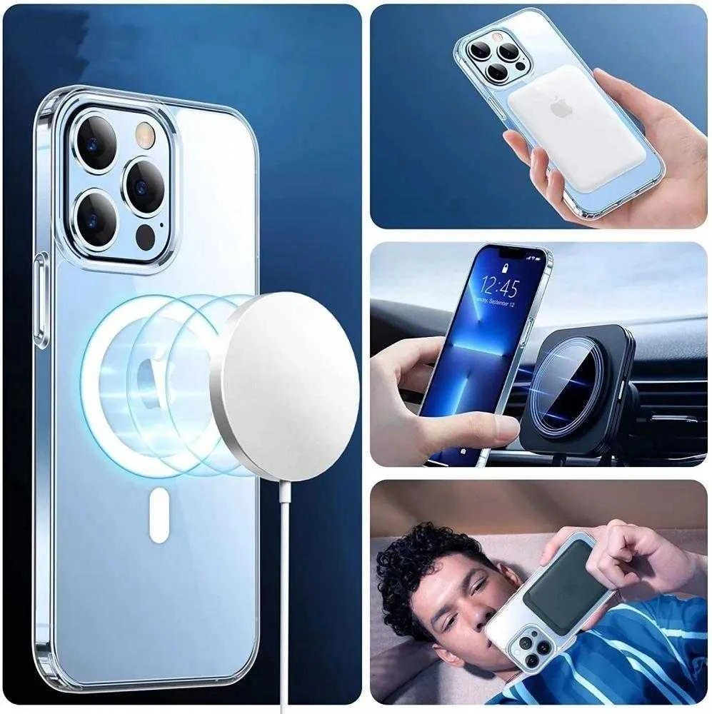 Tech-Protect FlexAir Hybrid MagSafe Apple iPhone 14 Pro – dėklas telefonui skaidrus