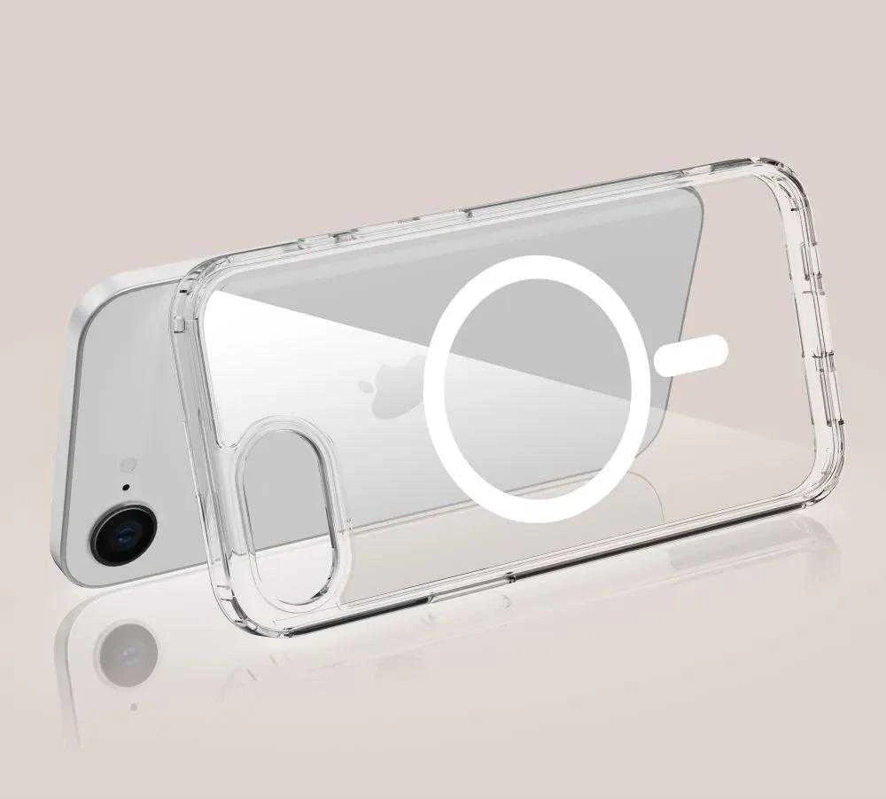 „Tech-Protect FlexAir Hybrid MagSafe“ dėklas, skirtas „iPhone 16e“ / „17e“ – skaidrus