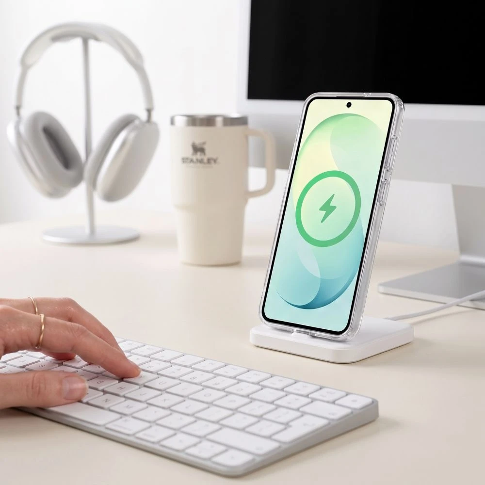 Tech-Protect FLEXAIR HYBRID MagSafe Galaxy S26 FE SKAIDRUS DĖKLAS