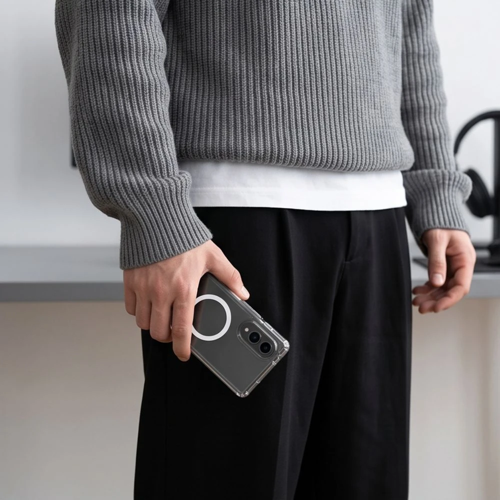 TECH-PROTECT FLEXAIR HYBRID MAGSAFE GALAXY Z FOLD 8 SKAIDRUS DĖKLAS