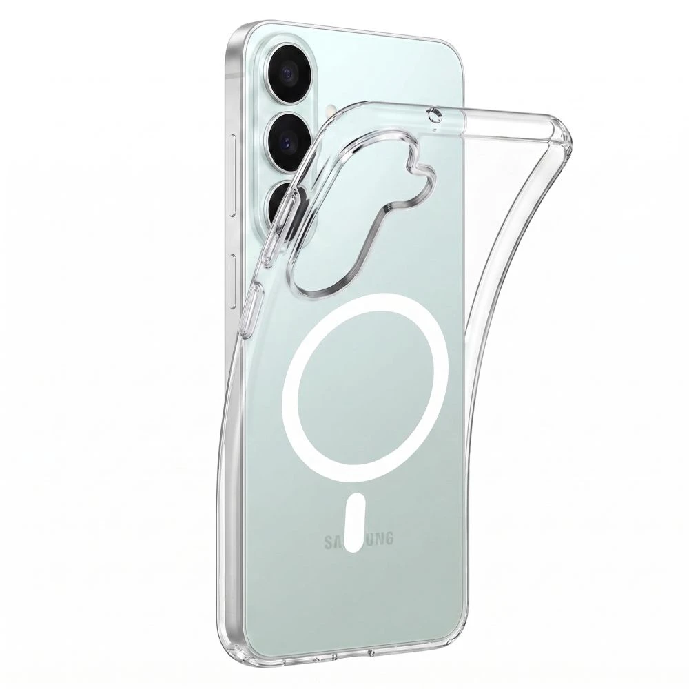 Tech-Protect FLEXAIR HYBRID MagSafe Galaxy S26 FE SKAIDRUS DĖKLAS
