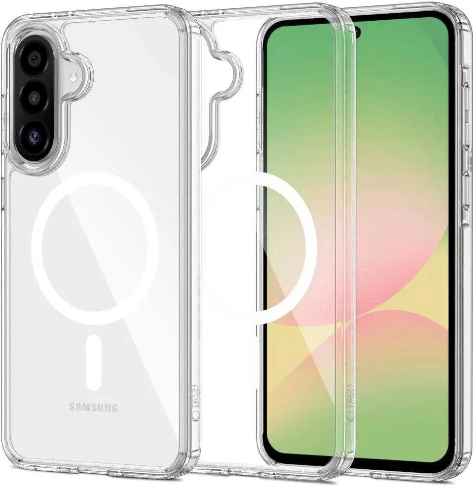 Tech-Protect FlexAir Hybrid MagSafe Samsung Galaxy A56 5G – dėklas telefonui skaidrus