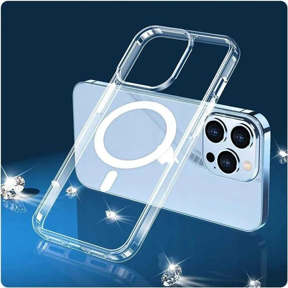 Tech-Protect FlexAir Hybrid MagSafe Samsung Galaxy S22 – dėklas telefonui skaidrus