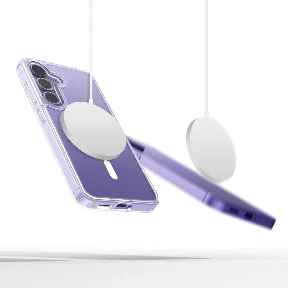Dėklas Tech-Protect Flexair Hybrid Magsafe do Galaxy S25 permatomos