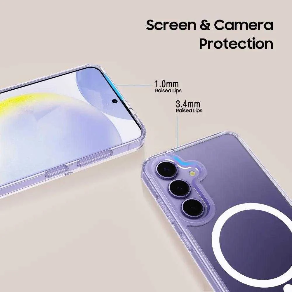 Tech-Protect FlexAir Hybrid MagSafe Samsung Galaxy A56 5G – dėklas telefonui skaidrus