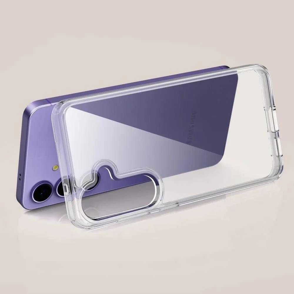 Dėklas Tech-Protect Flexair Hybrid do Galaxy S25 permatomos