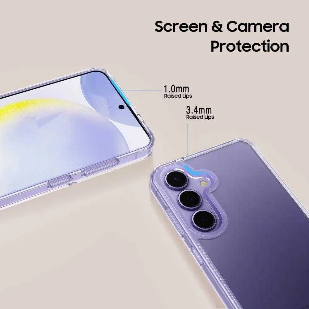 Tech-Protect FlexAir Hybrid Samsung Galaxy A56 5G – dėklas telefonui skaidrus