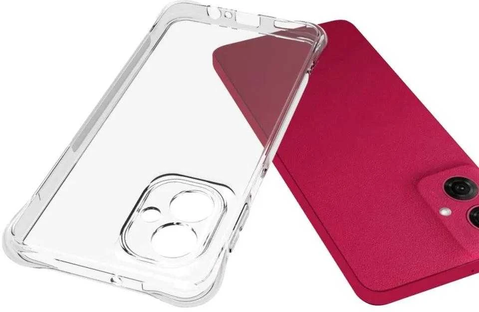 Dėklas TECH-PROTECT FLEXAIR PRO MOTOROLA MOTO G55 5G CLEAR