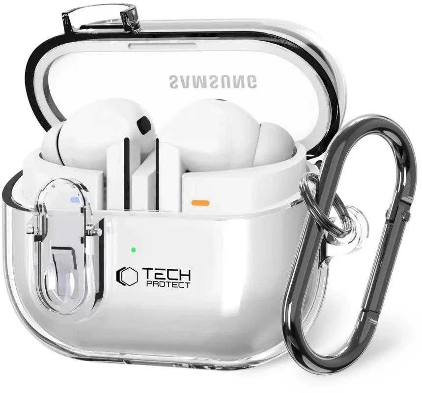 Dėklas TECH-PROTECT FLEXAIR Samsung GALAXY BUDS 3 / 3 PRO skaidrus