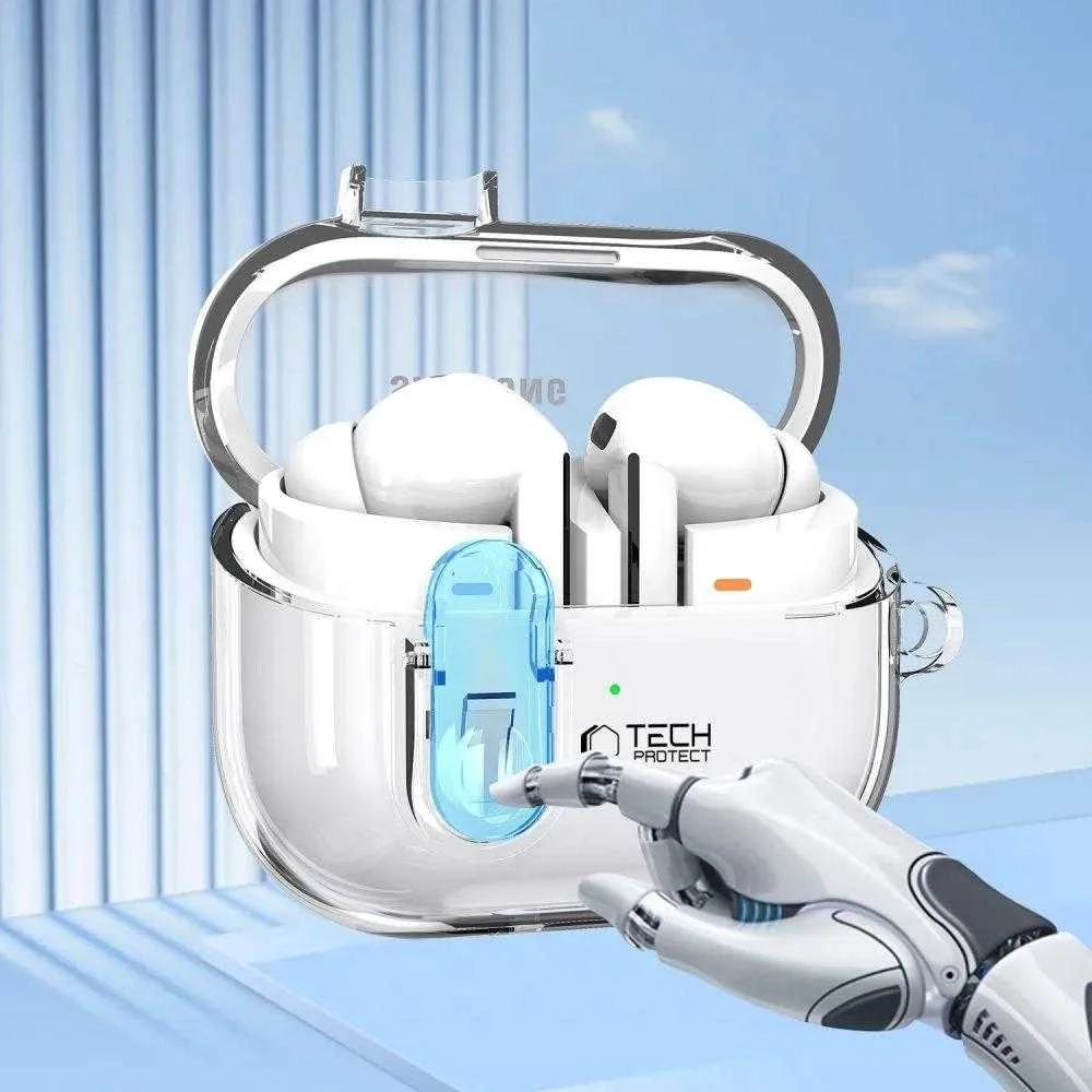 Dėklas TECH-PROTECT FLEXAIR Samsung GALAXY BUDS 3 / 3 PRO skaidrus