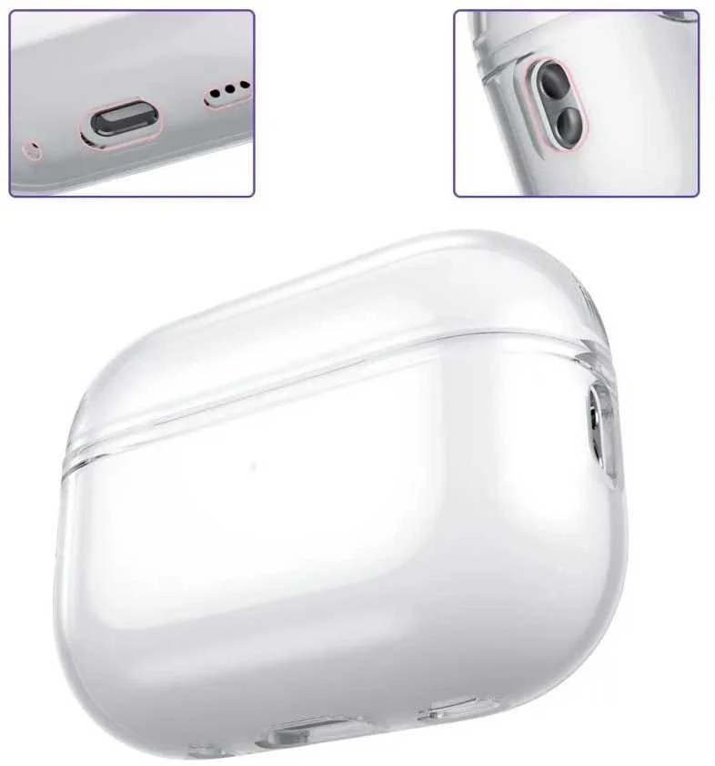 Tech-Protect FlexAirApple AirPods Pro 1 / 2 – dėklas ausinėms skaidrus