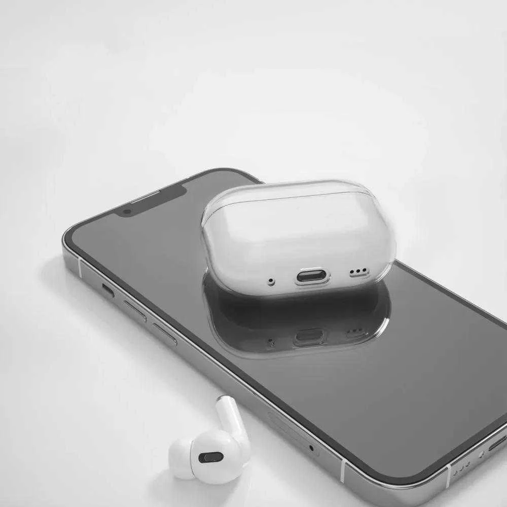 Tech-Protect FlexAirApple AirPods Pro 1 / 2 – dėklas ausinėms skaidrus
