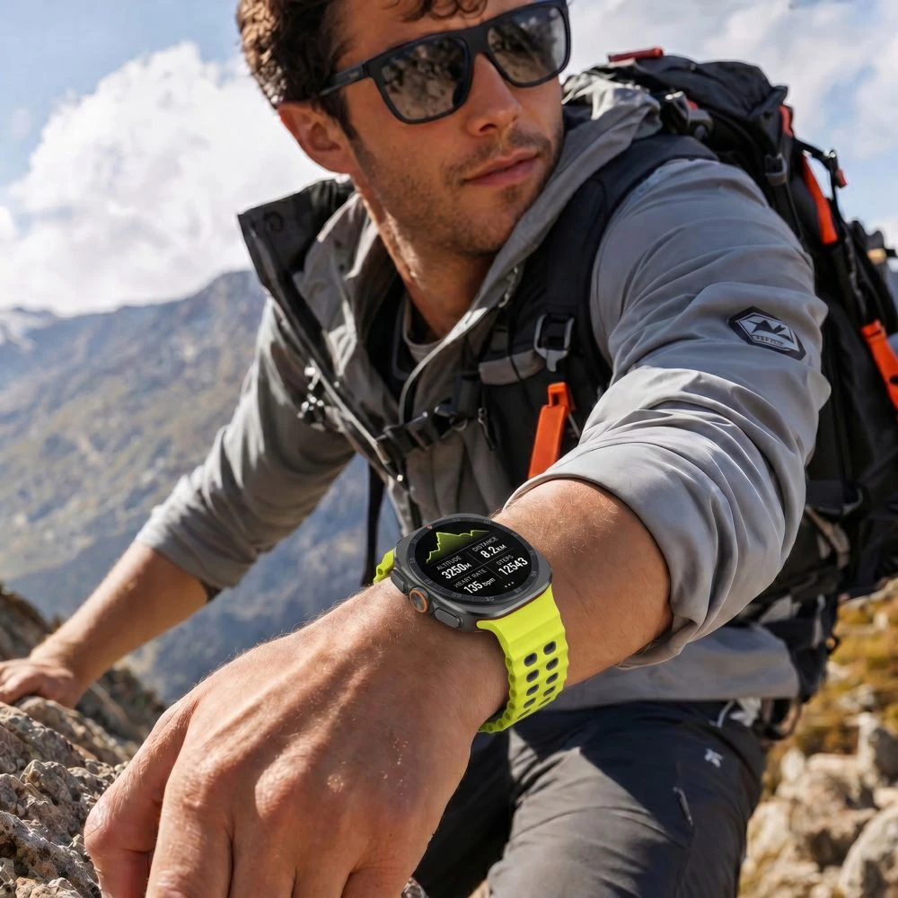 „Tech-Protect ICONBAND PRO“ „Samsung Galaxy WATCH ULTRA 1 / 2“ 2024–2026 (47 MM) LAIMO/JUODA