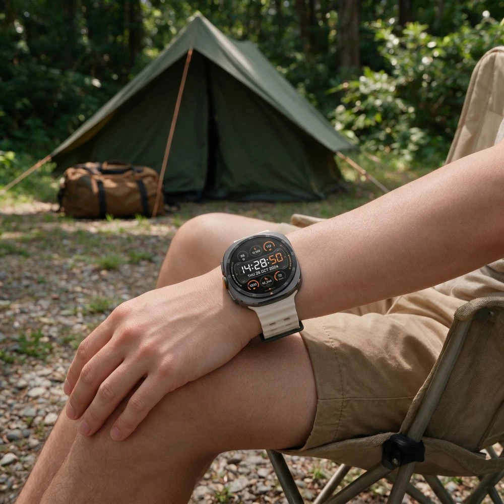 „TECH-PROTECT ICONBAND PRO“, „SAMSUNG GALAXY WATCH ULTRA 1 / 2 2024–2026“ (47 MM) „STARLIGHT“