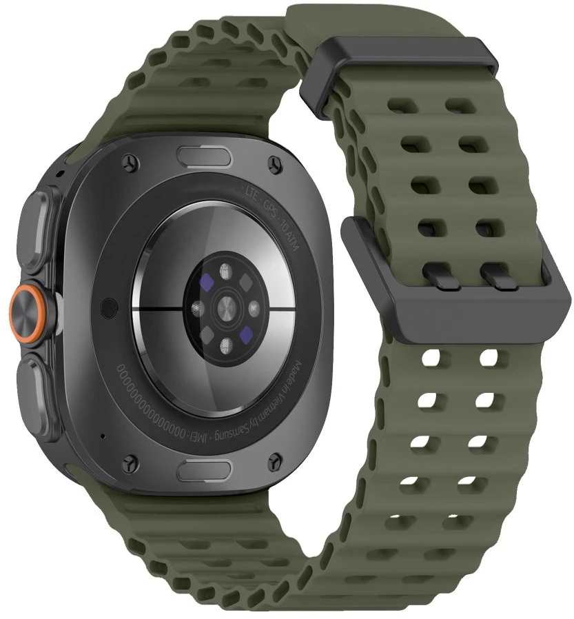 Tech-Protect ICONBAND PRO Samsung Galaxy WATCH ULTRA 1 / 2 2024-2026 (47 MM) KARINĖ ŽALIA