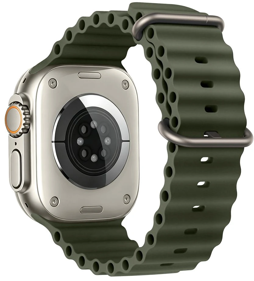 Tech-Protect ICONBAND PRO WATCH 8 / 9 / 10 / 11 / 12 / SE / ULTRA (44 / 45 / 46 / 49 MM) KARINĖ ŽALIA